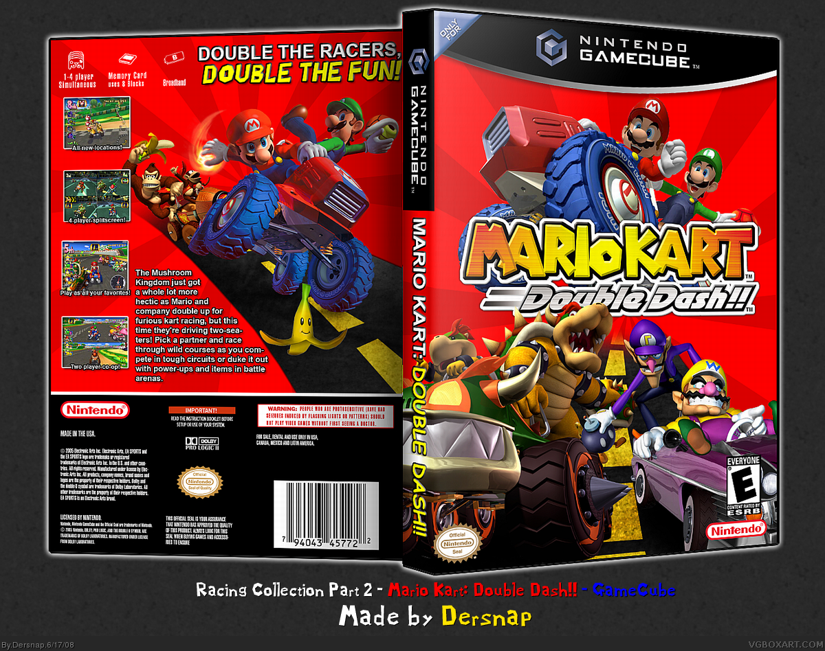 Mario Kart: Double Dash!! box cover