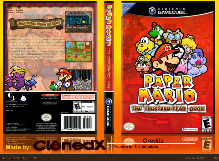 paper mario the thousand year door rom gamecube