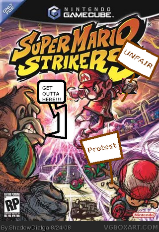 super mario strikers gamecube explosion hits