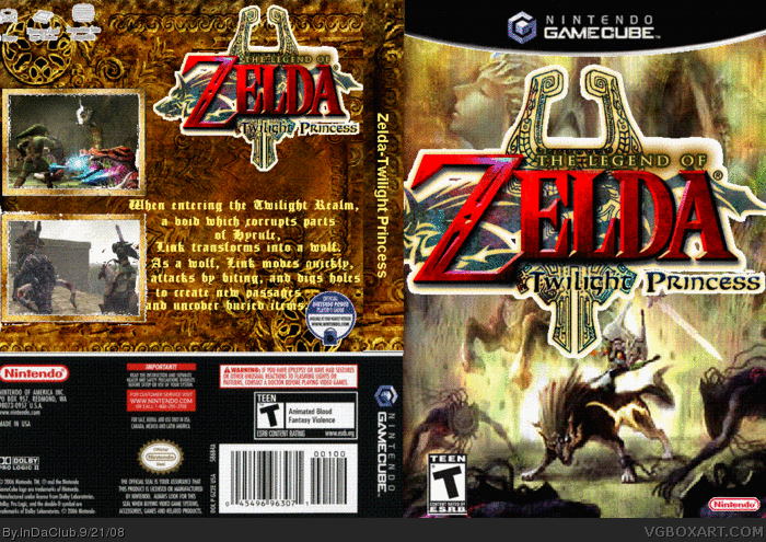 The Legend of Zelda: Twilight Princess GC No Commentary