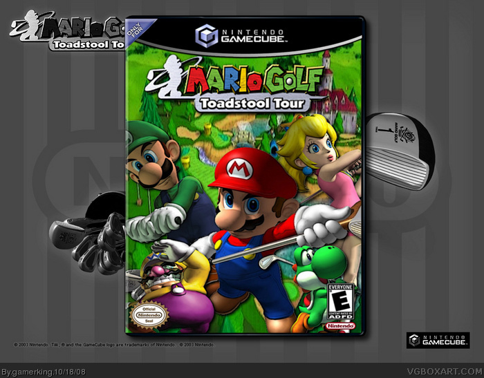 Mario Golf: Toadstool Tour box art cover