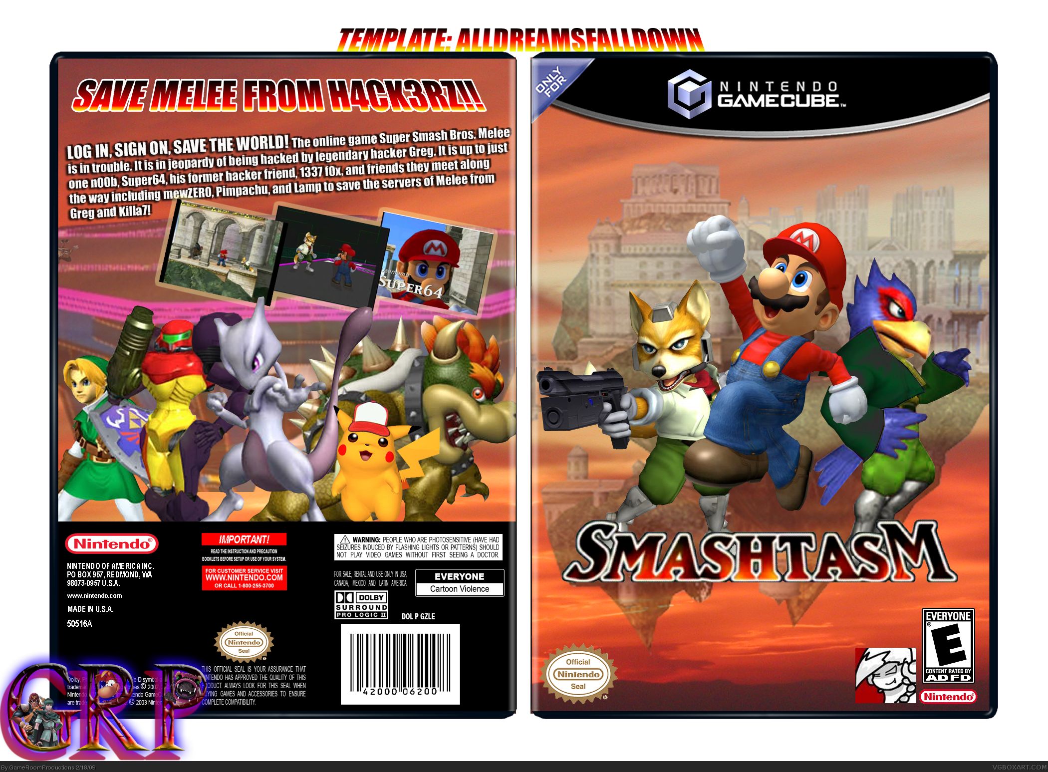 Smashtasm box cover