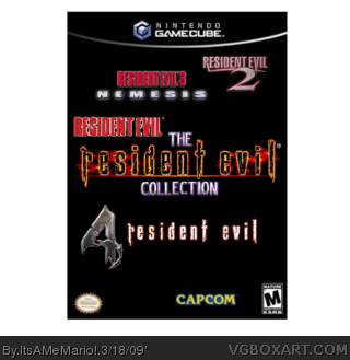 The Resident Evil Collection (1-4) box cover