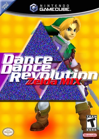 Dance Dance Revolution: Zelda Mix box cover