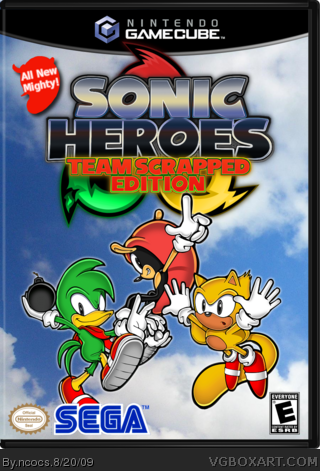 Sonic Heroes: Team Scrapped Edition box art cover
