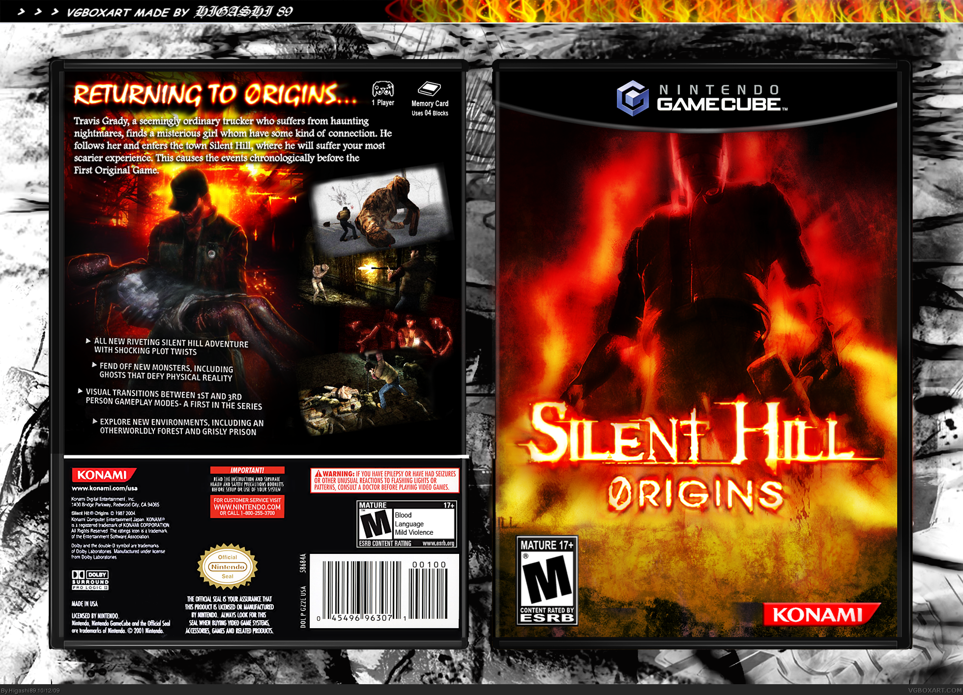 Silent Hill: Origins box cover