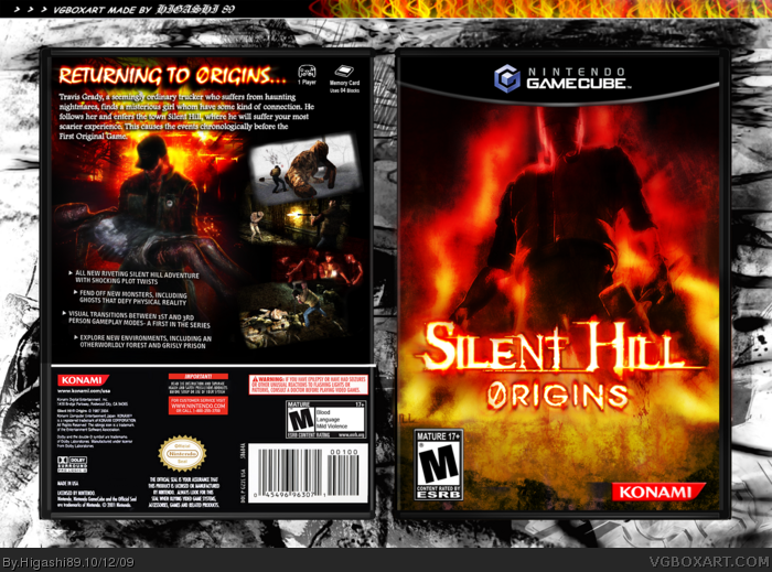 Silent Hill: Origins box art cover