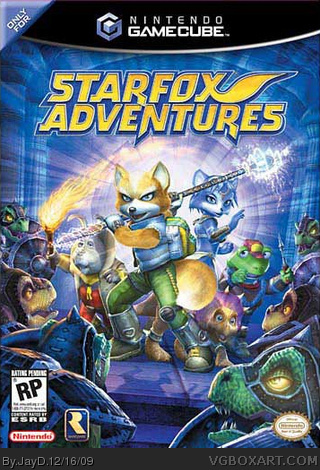 Star Fox Adventures box cover
