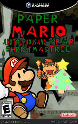 Paper Mario: The Thousand Year Christmas Tree box cover