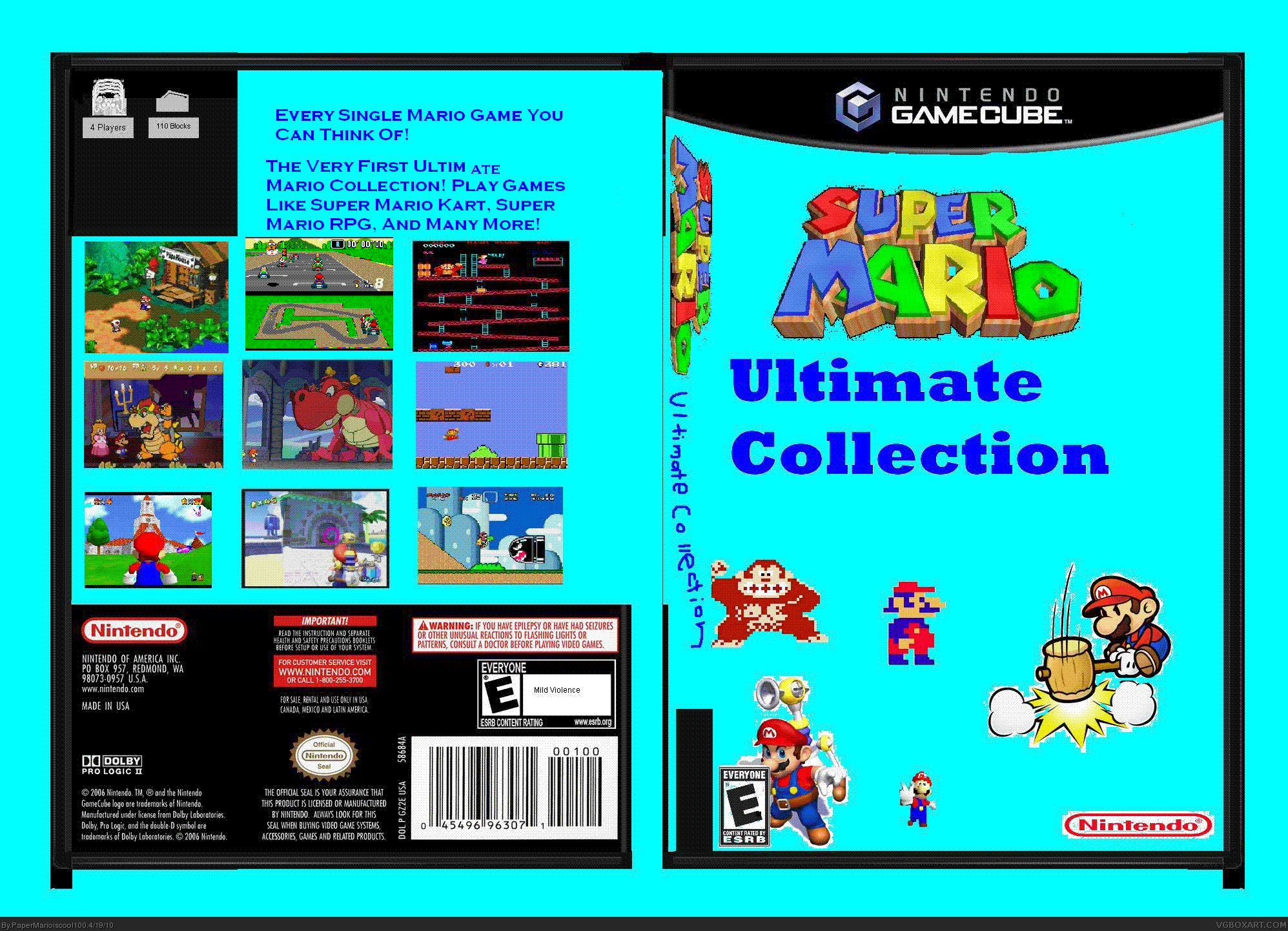 Super Mario Ultimate Collection box cover