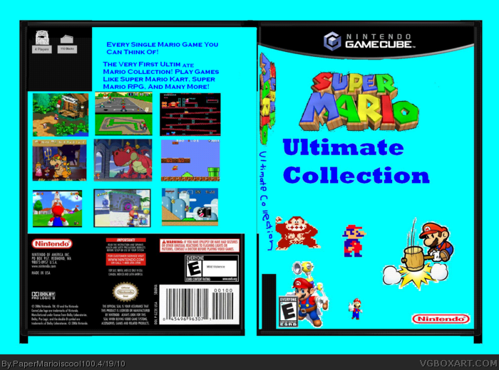 Super Mario Ultimate Collection box art cover
