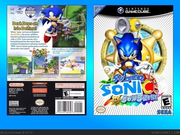 Super Sonic Sunshine box art cover