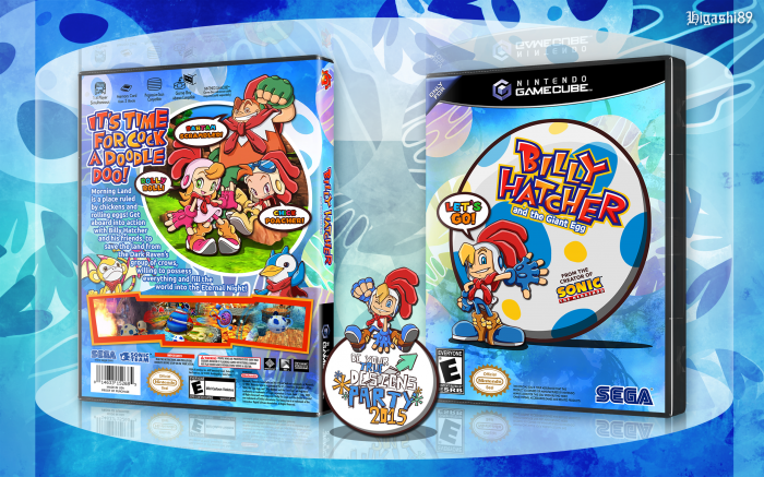 Billy Hatcher and The Giant Egg box art cover