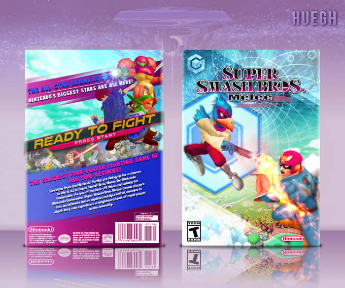 Super Smash Bros. Melee box art cover