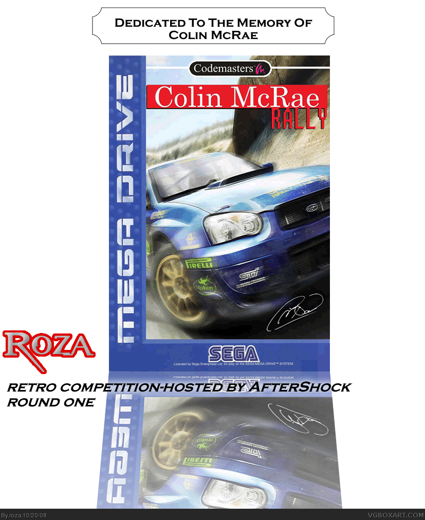 Colin McRae Rally box cover