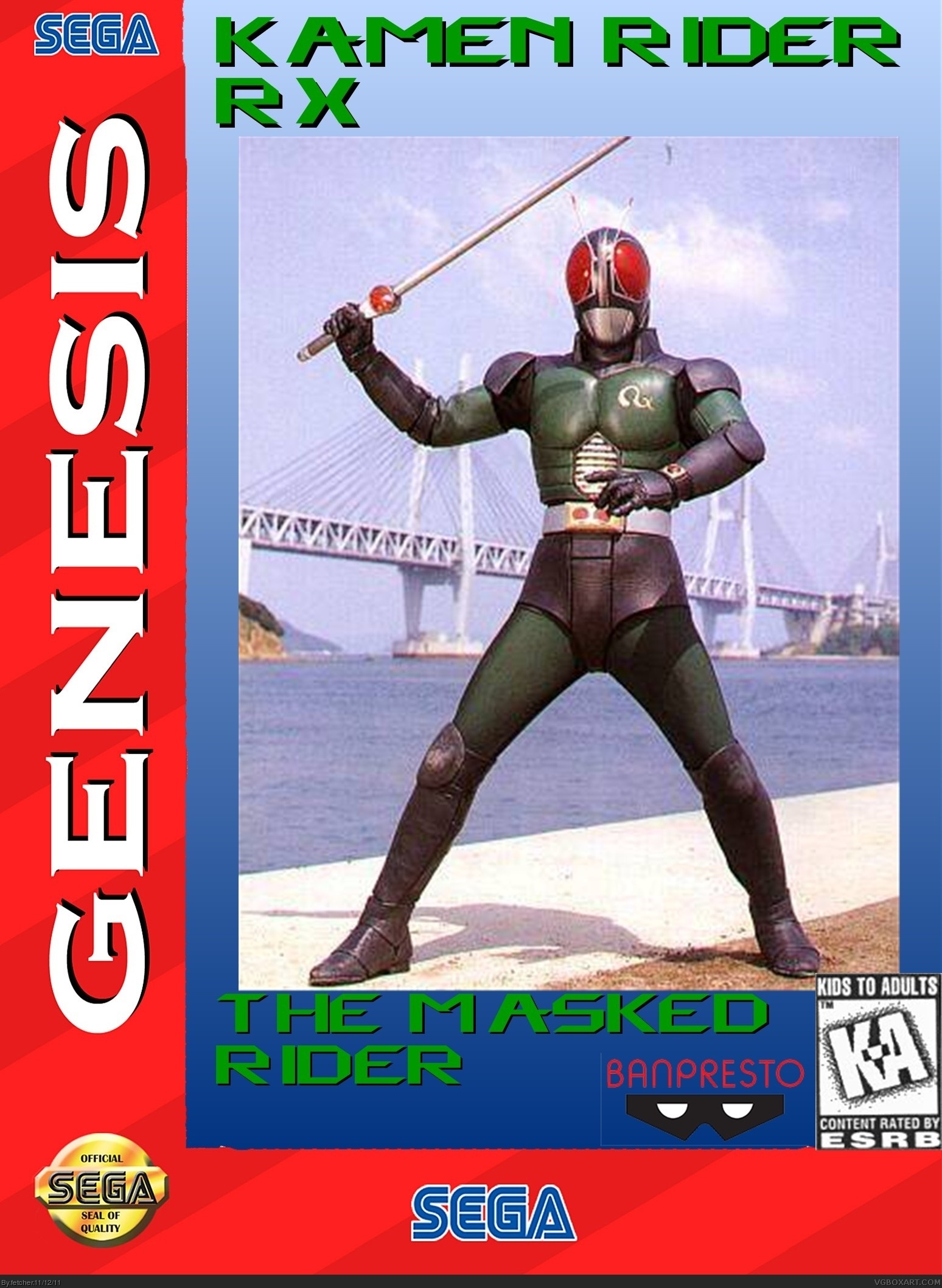 Kamen Rider RX: The Masked Rider box cover