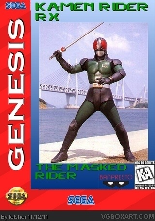 Kamen Rider RX: The Masked Rider box art cover