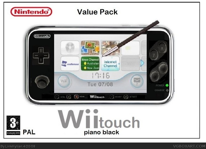Wiitouch box art cover
