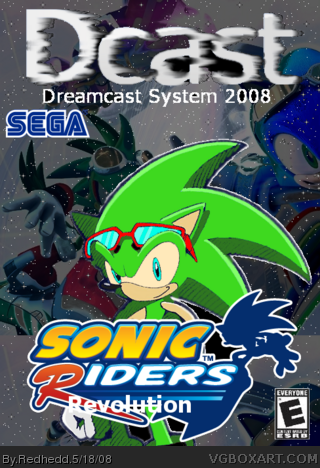 Sonic Riders Revolution box cover