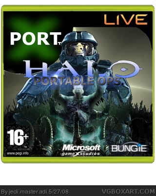 Halo Portable Ops (x-port) box cover