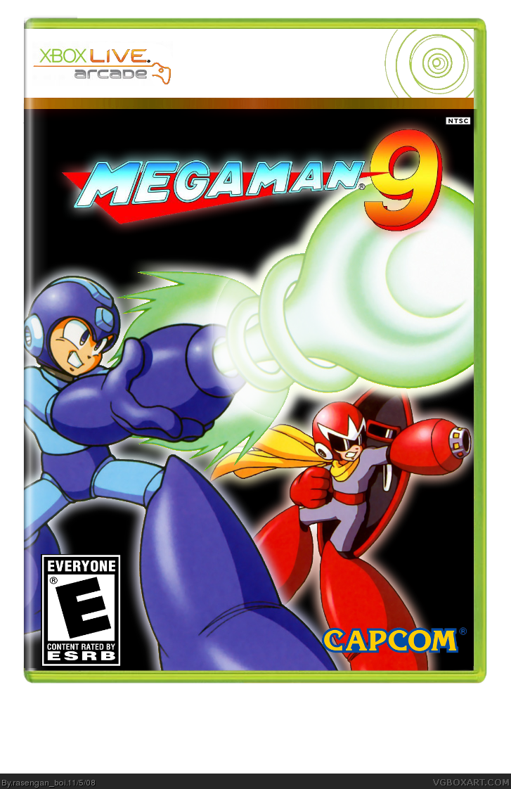 Mega Man 9 box cover