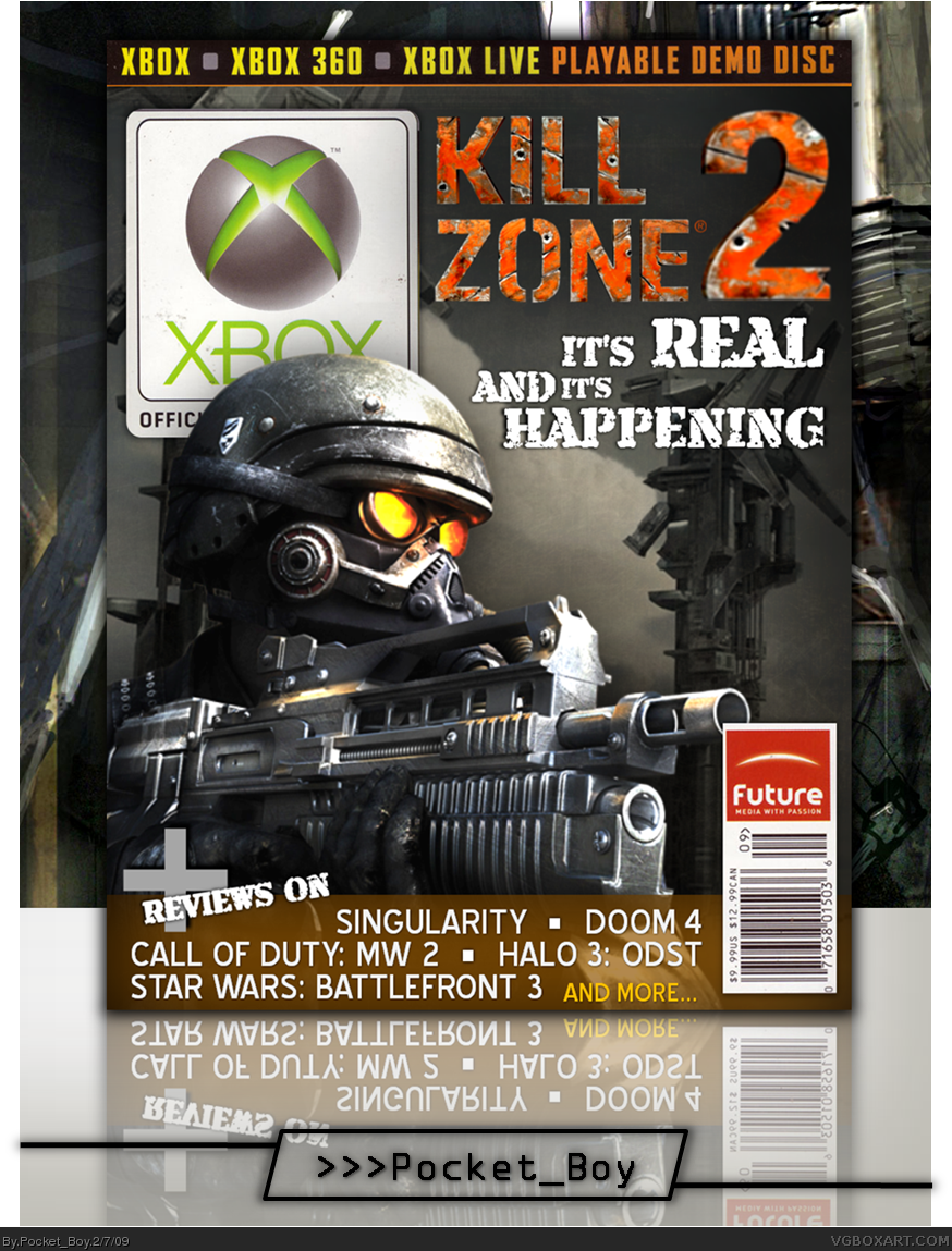 Official Xbox Magazine: Killzone 2 Issue box cover
