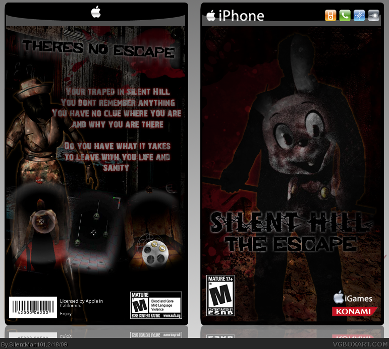 Silent Hill: The Escape box cover