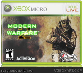 Modern Warfare 2 Micro box cover