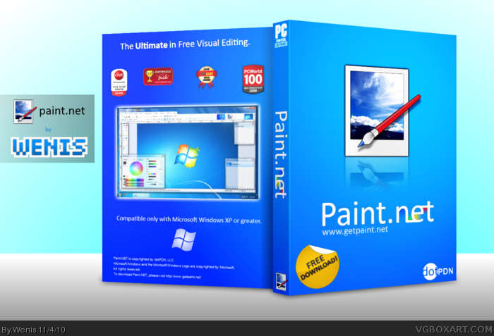 Paint.NET box art cover