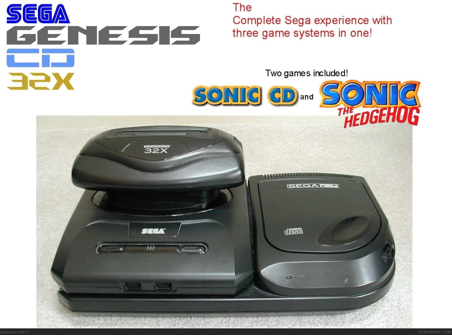 Sega 32X CD box cover