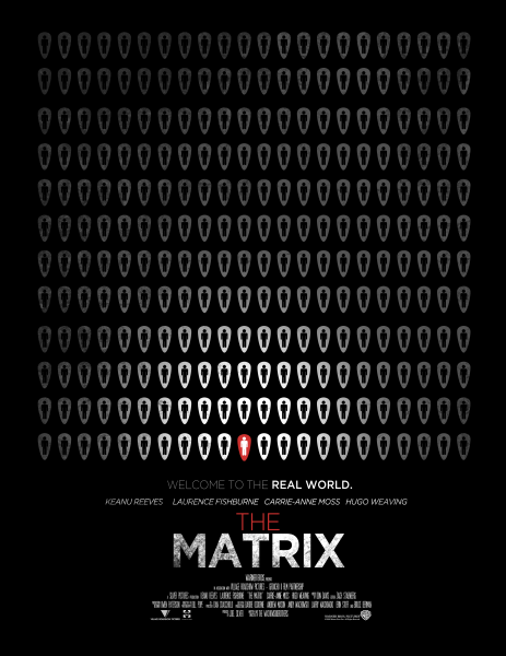 Minimalist Poster : Matrix box art cover