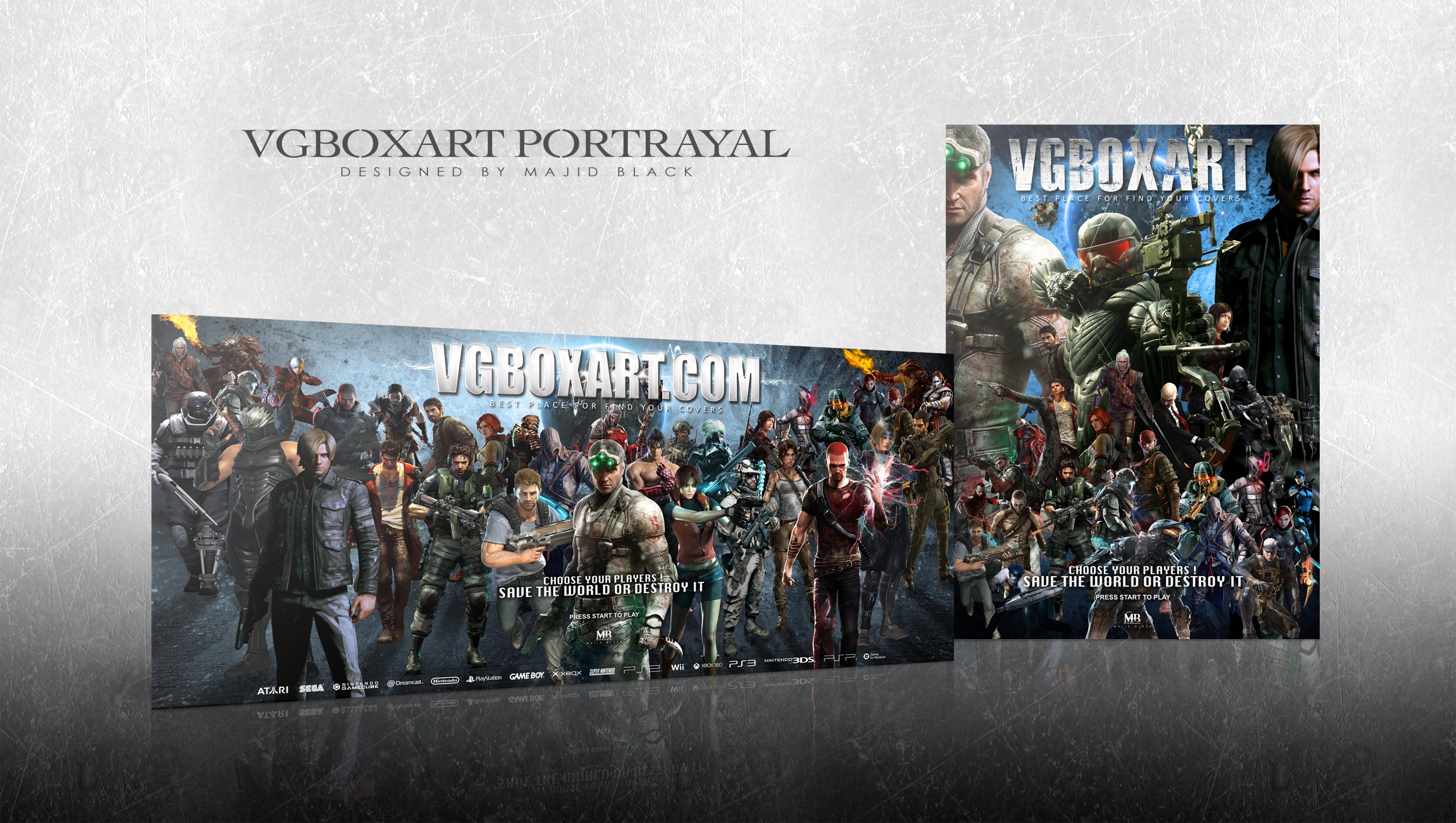 VGBOXART Portrayal box cover