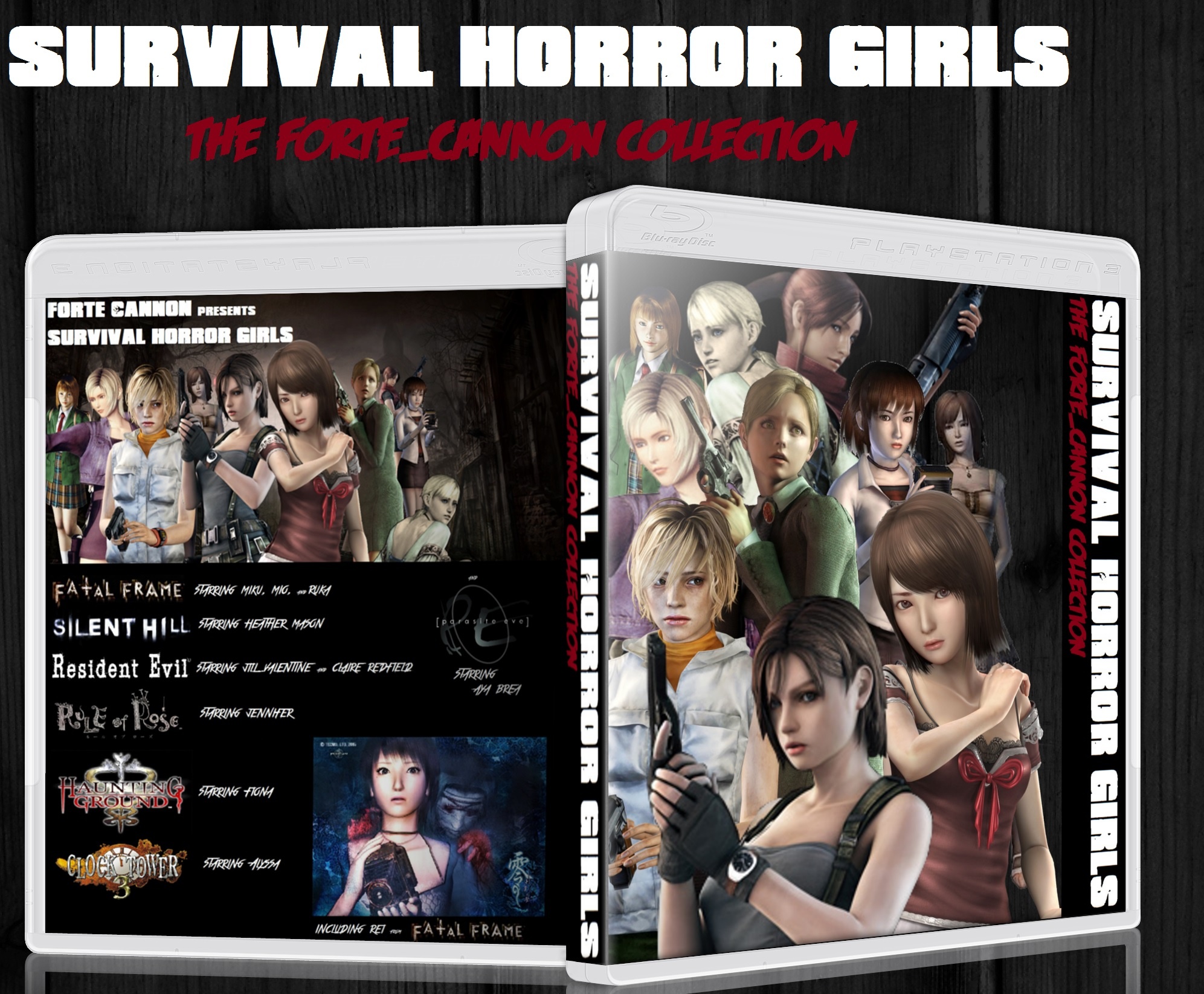 Survival Horror Girls box cover