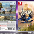 The Legend of Zelda Breath of the Wild Box Art Cover