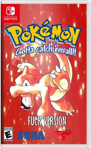Pokémon Fuck Version box art cover