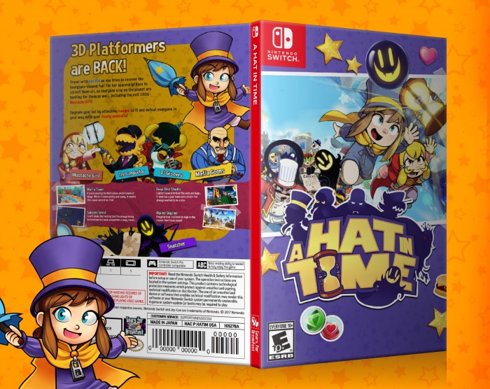 A Hat in Time box art cover