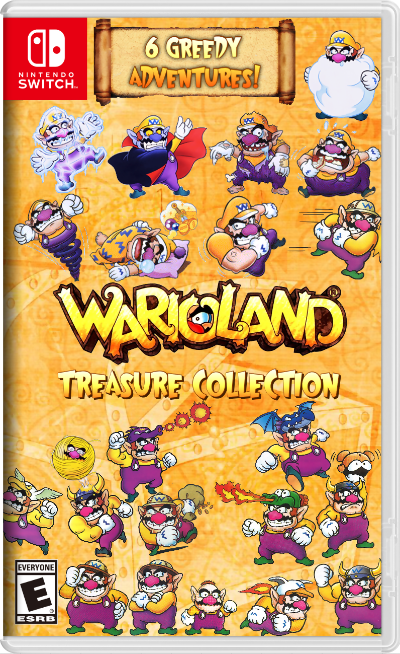 Wario Land Treasure Collection box cover
