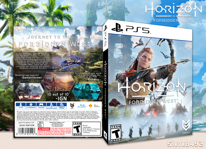 Horizon II: Forbidden West box art cover