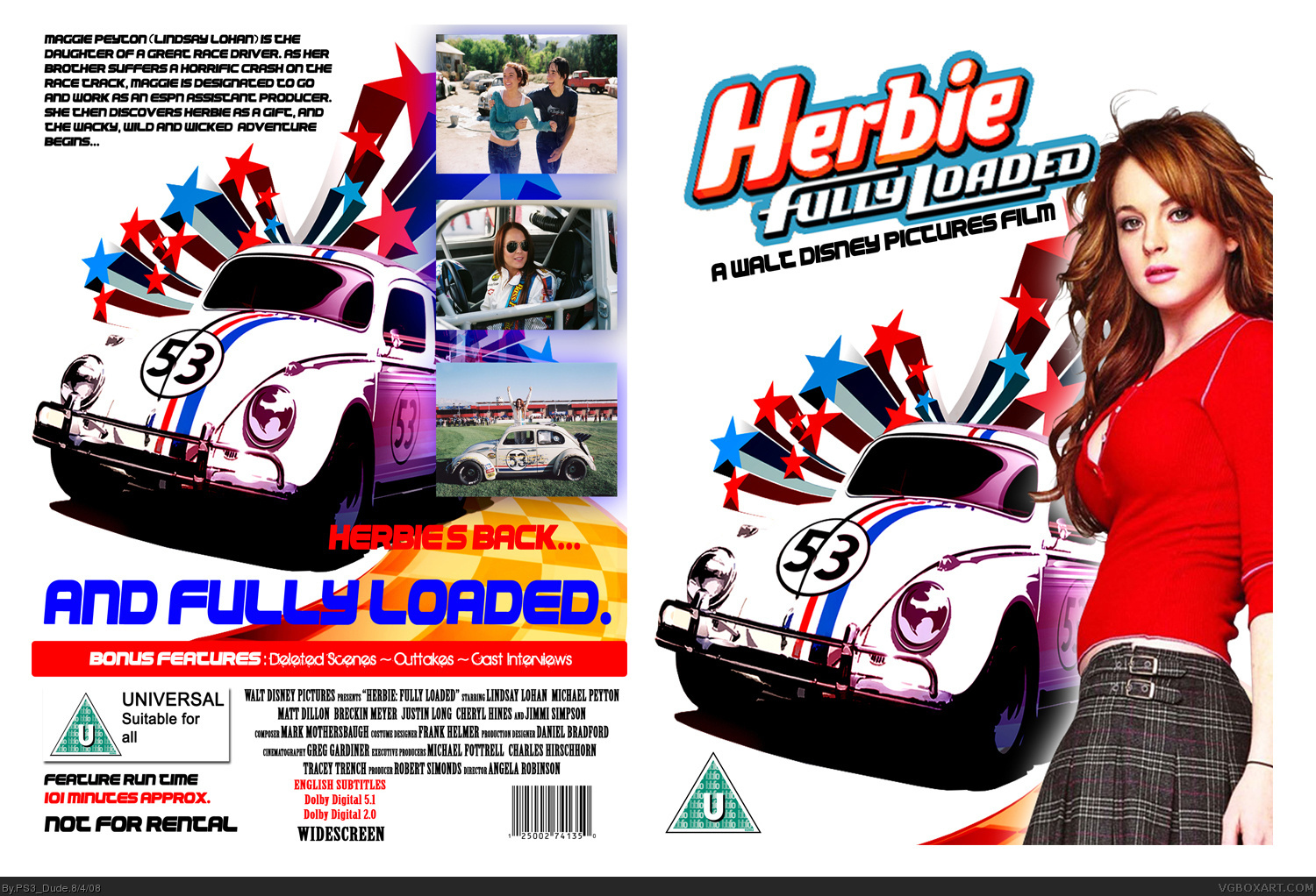 Herbie: Fully Loaded box cover