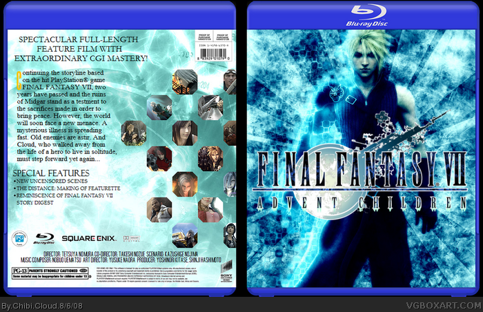 Amazoncom: Final Fantasy VII: Advent Children Complete