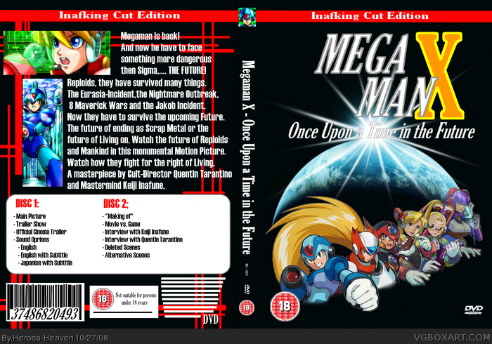 Megaman X - Once upon a time in the Future box art cover