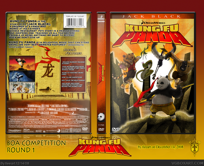 Kung Fu Panda box art cover