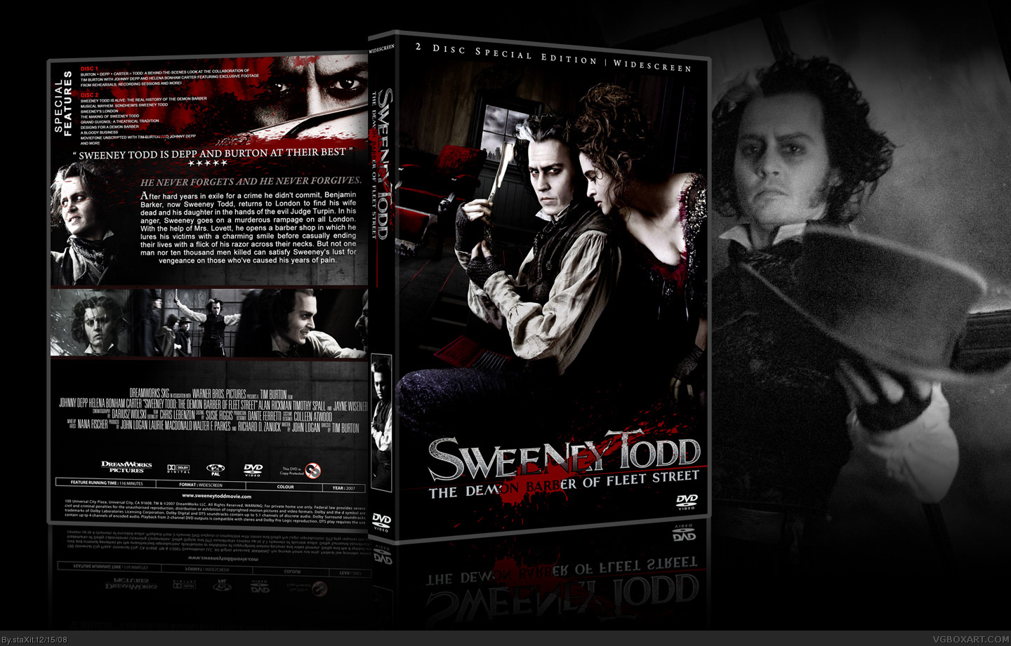 Sweeney Todd: The Demon Barber of Fleet Street box cover