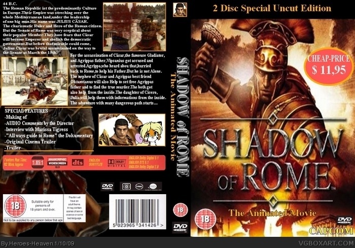 Shadow of Rome - The Animated Movie box art cover