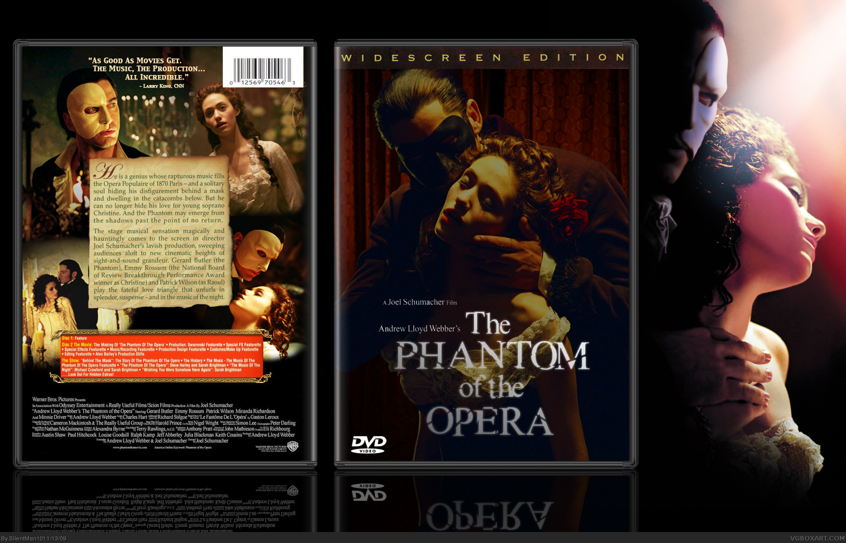 The Phantom Of The Opera box cover