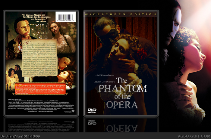 The Phantom Of The Opera box art cover