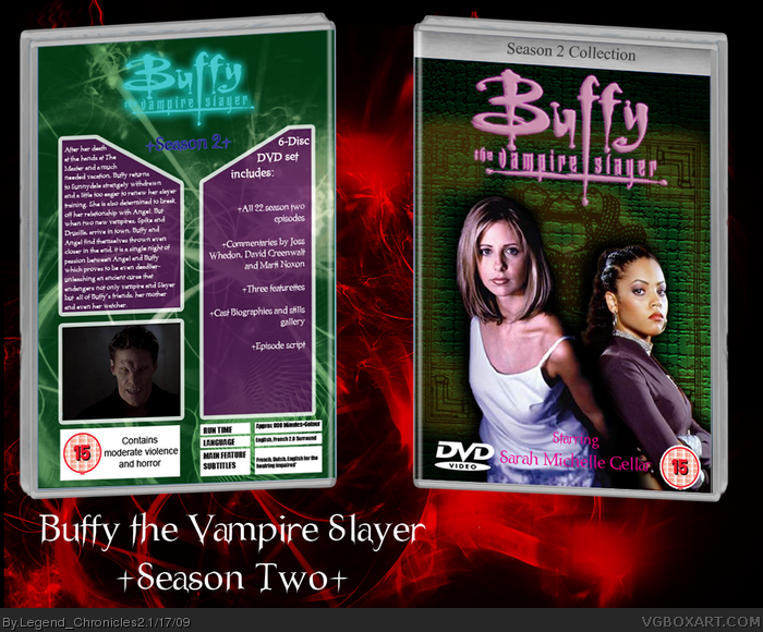 Buffy the Vampire Slayer: Season 2 box art cover