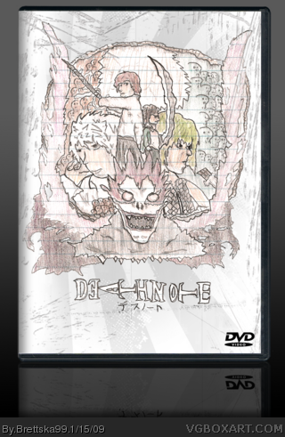 Death Note (Anime) Movies Box Art Cover by Brettska99