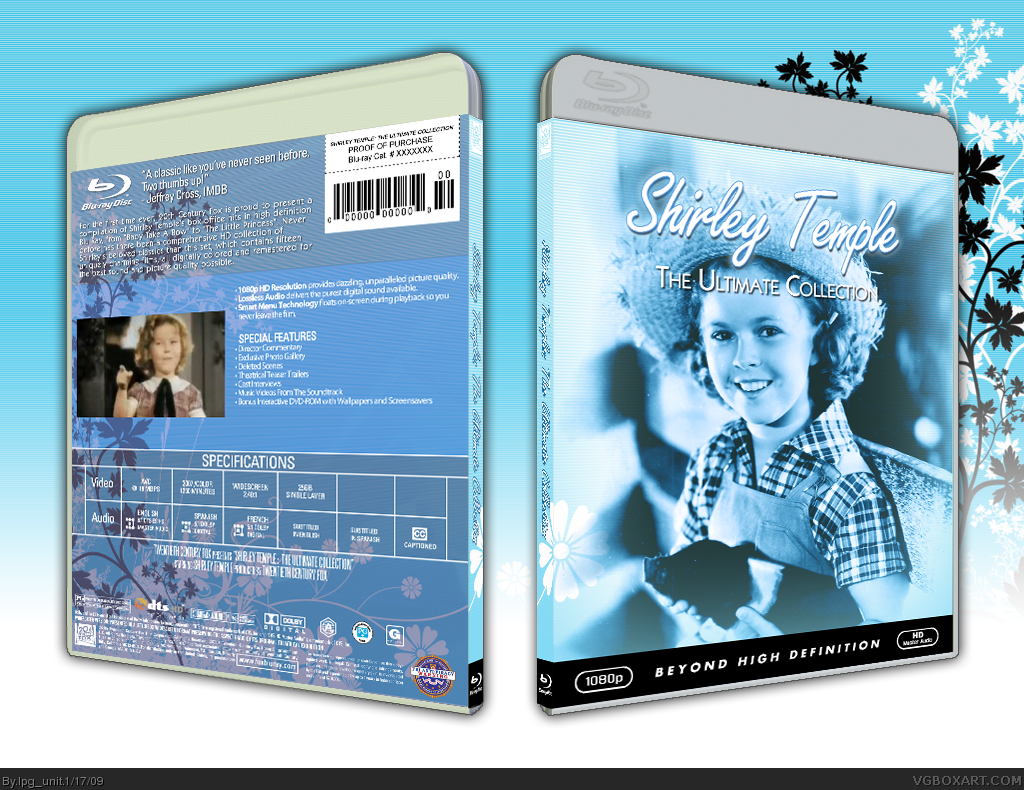 Shirley Temple Collection box cover