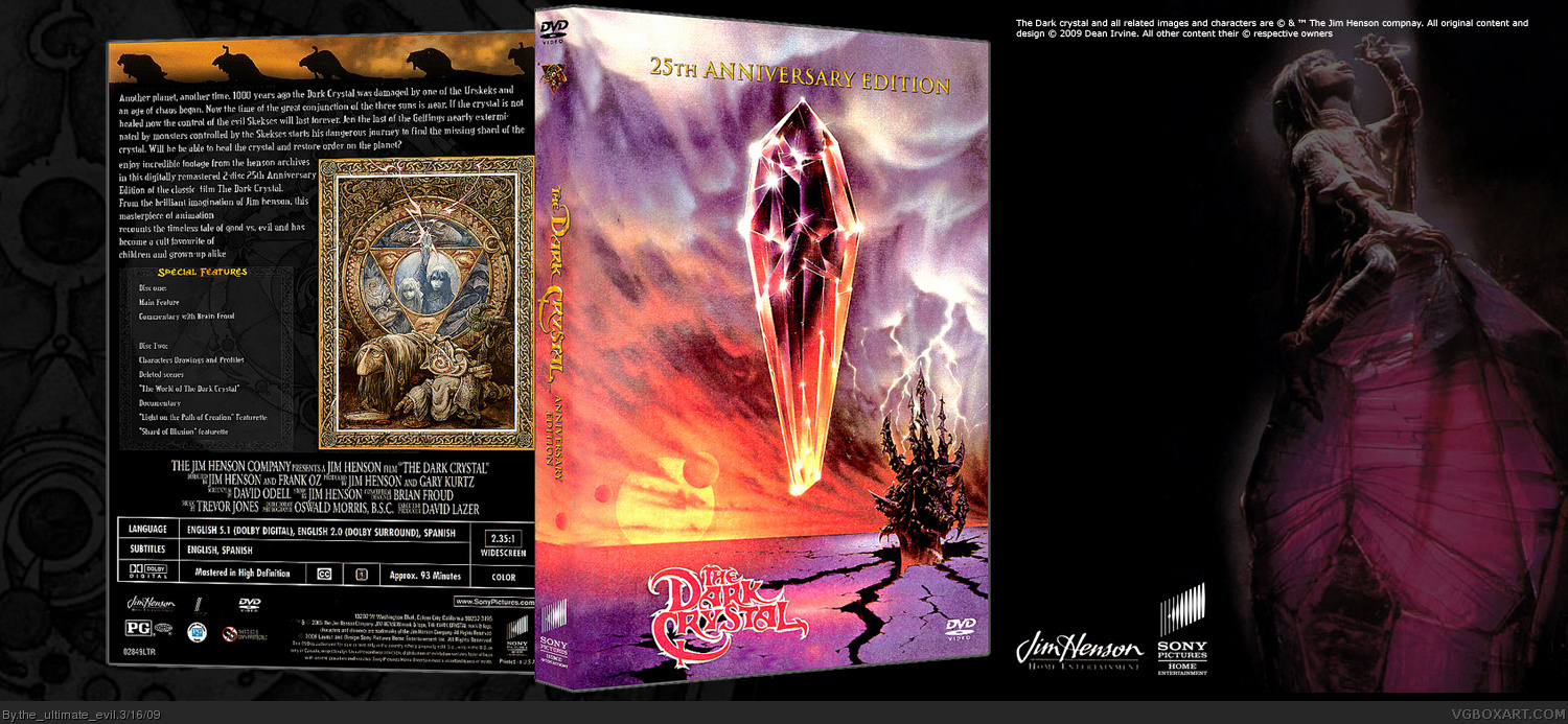The Dark Crystal box cover